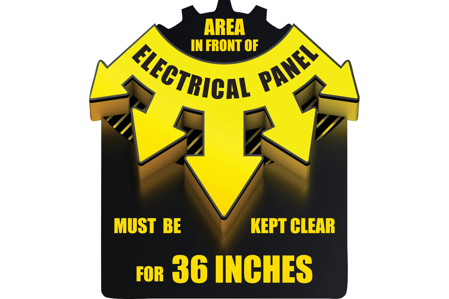 Safety Electrical Panel Sign 01