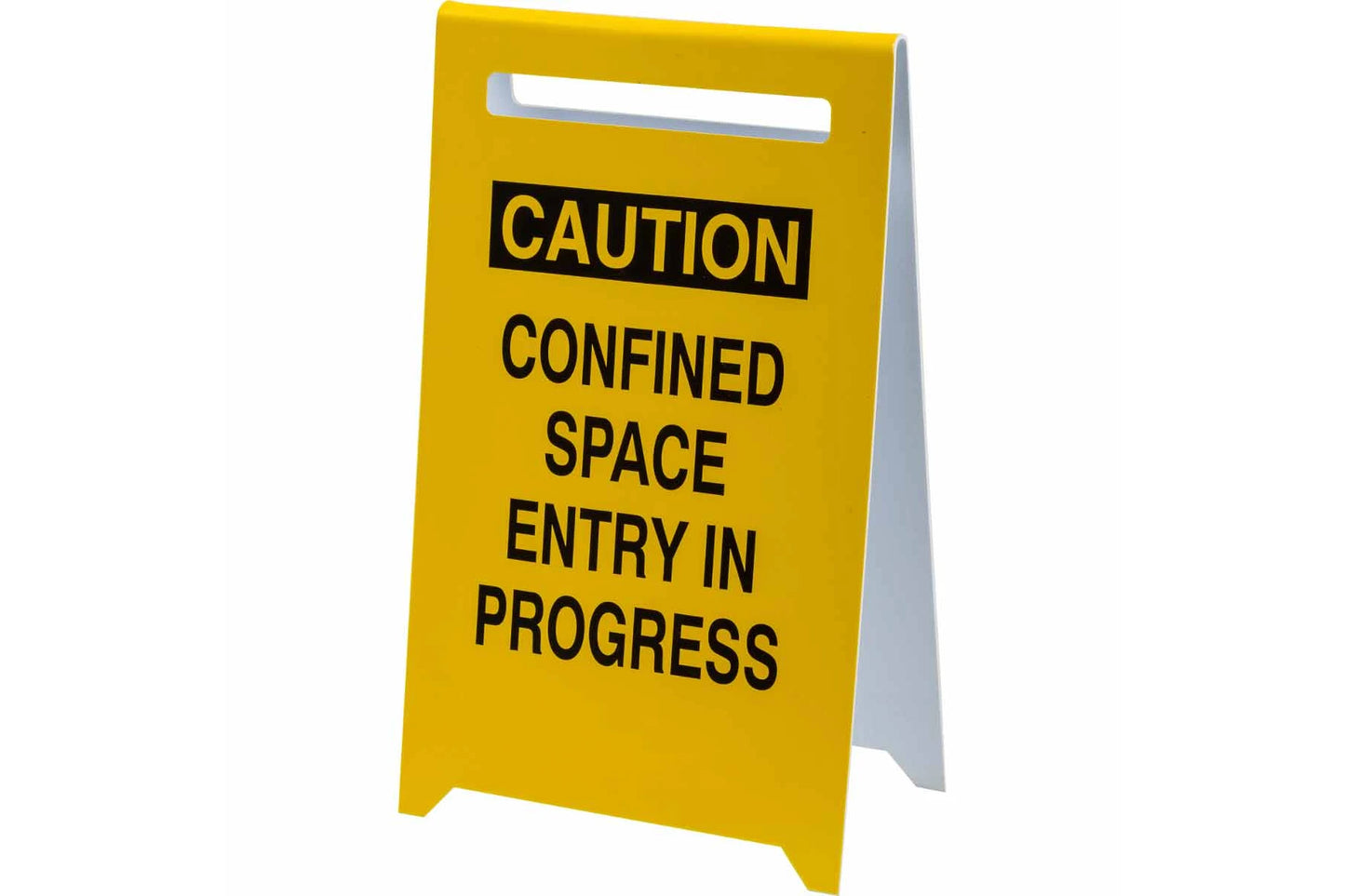 CAUTION Confined Space Entry In Progress Sign