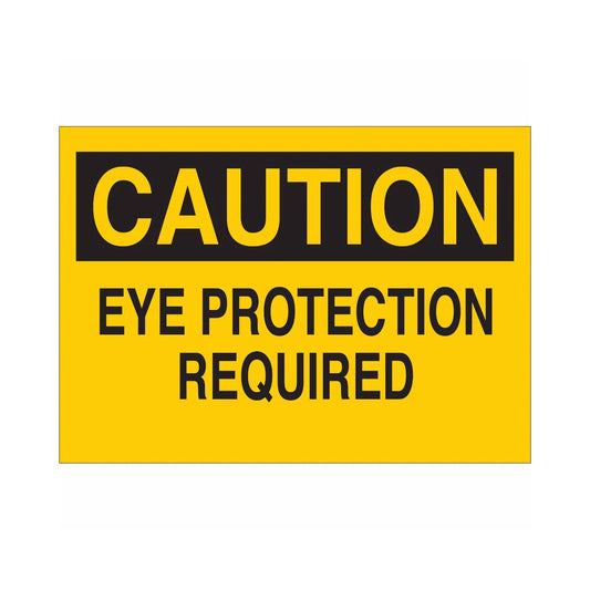 CAUTION Eye Protection Required