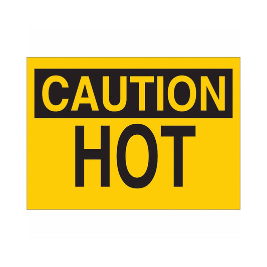 CAUTION Hot Sign 03