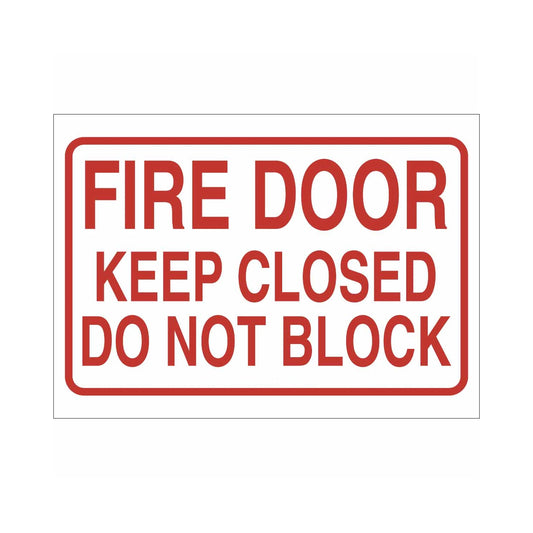 Fire Door Keep Closed Do Not Block Sign 01