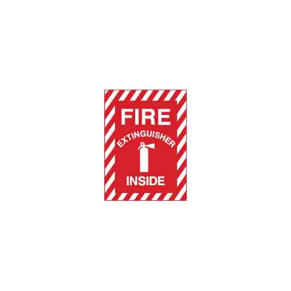 Fire Extinguisher Inside Sign 01
