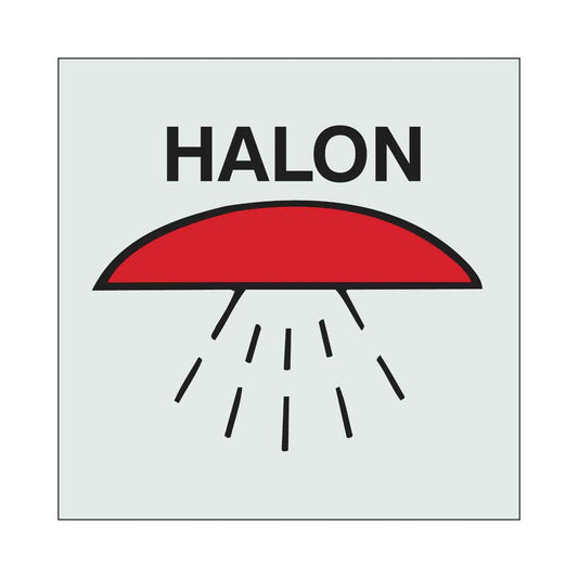 Halon Sign