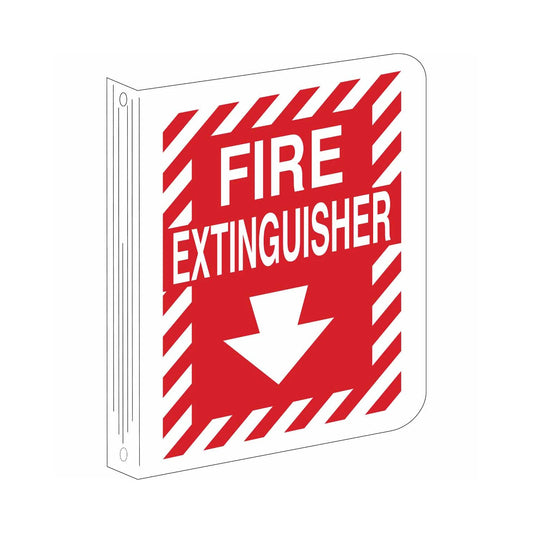 L Fire Extinguisher Sign