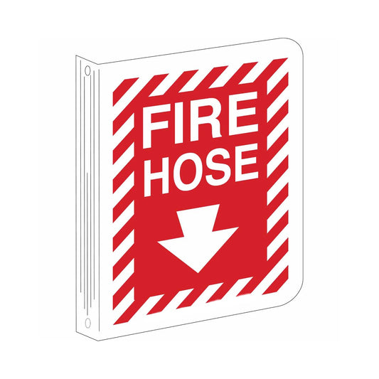 L Fire Hose Sign
