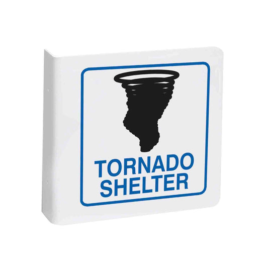 L Tornado Shelter Sign