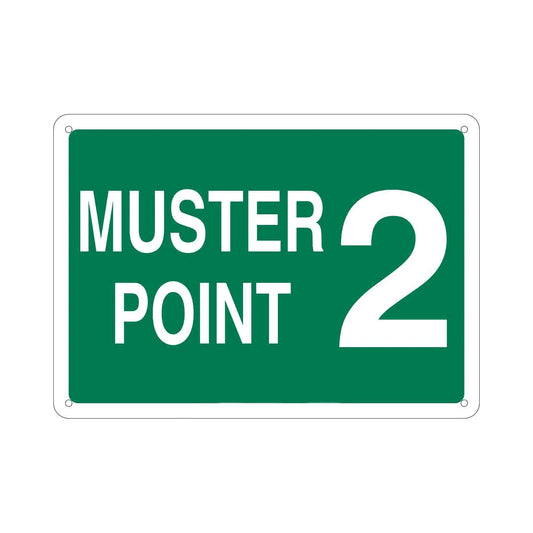 Muster Point 2 Sign
