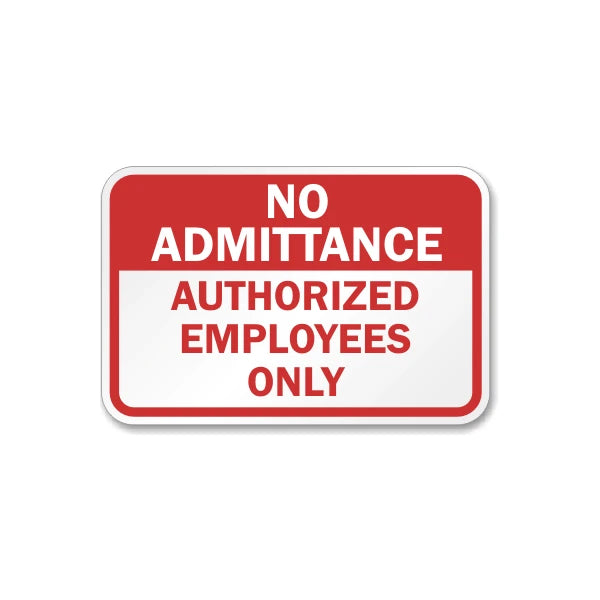 No-Admittance-Personnel-Sign
